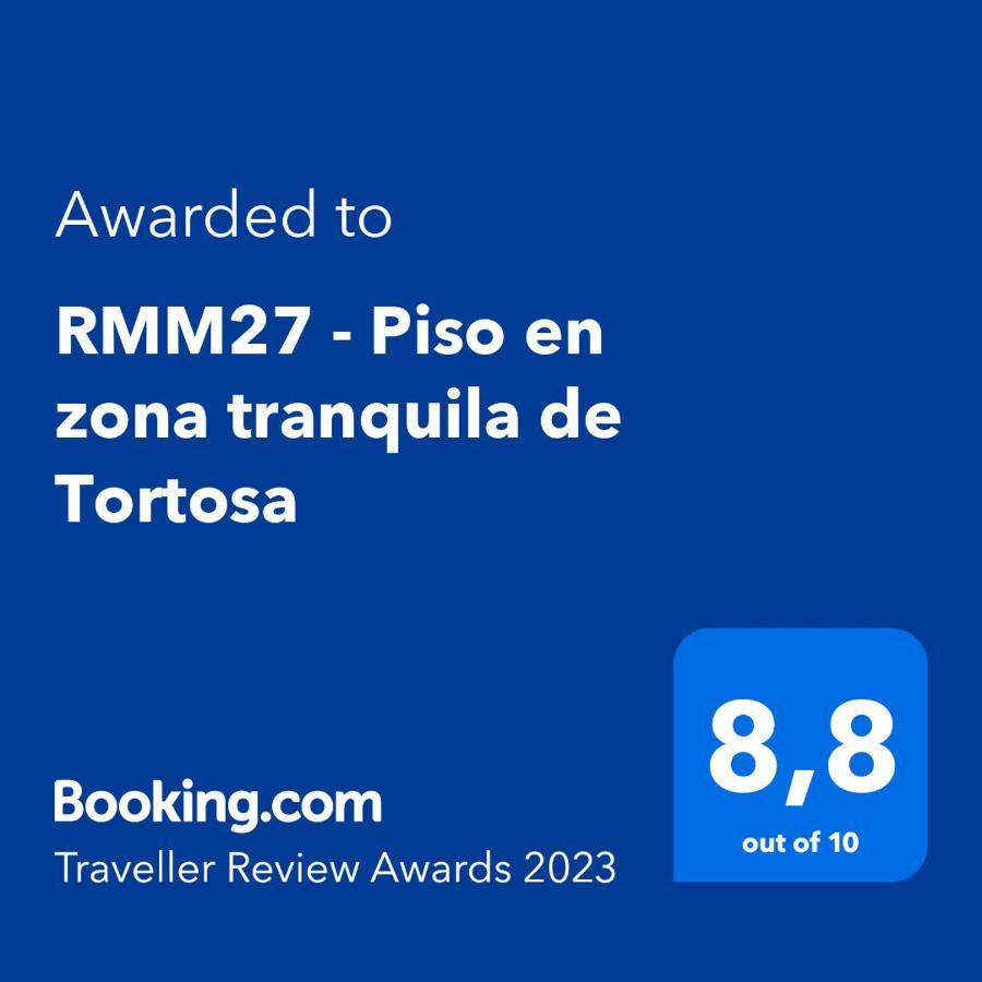 Ferienwohnung Rmm27 - Piso En Zona Tranquila De Tortosa Exterior foto